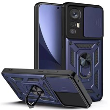 Чохол для Xiaomi 12 Lite Serge Ring Armor ударостійкий синій