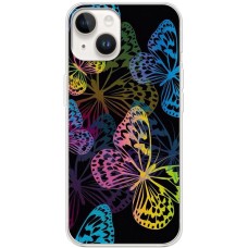Чохол для iPhone 13 mini MixCase метелики неонові
