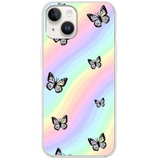 Чохол для iPhone 14 MixCase метелики райдужні веселі