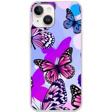 Чохол для iPhone 15 Plus MixCase метелики червоні