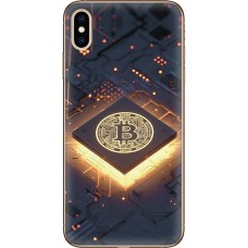 Чохол для iPhone X / Xs MixCase гроші біткоін система