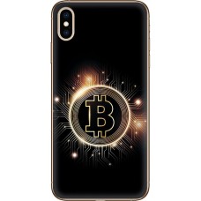 Чохол для iPhone X / Xs MixCase гроші біткоїн чіп