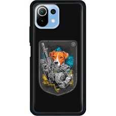 Чохол для Xiaomi Mi 11 Lite MixCase патріотичні бойовий патрон