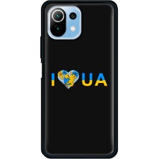 Чохол для Xiaomi Mi 11 Lite MixCase патріотичні I love UA