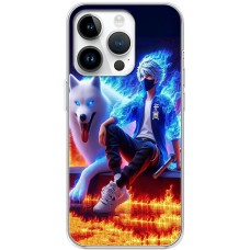 Чохол з аніме для iPhone 13 Pro MixCase герої на відпочинку