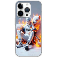 Чохол з аніме для iPhone 13 Pro MixCase герої на відпочинку ІІ