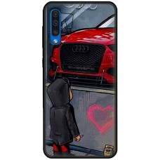 Чохол для Samsung Galaxy A50 / A50s / A30s MixCase машини неон Audi 