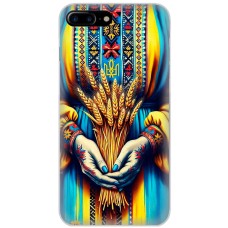 Чохол для iPhone 7 Plus / 8 Plus MixCase патріотичні пучок пшениці
