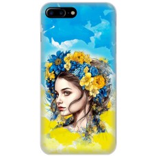 Чохол для iPhone 7 Plus / 8 Plus MixCase патріотичні українка 