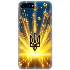 Чохол для iPhone 7 Plus / 8 Plus MixCase патріотичні Тризуб у золоті