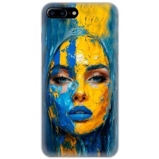 Чохол для iPhone 7 Plus / 8 Plus MixCase патріотичні обличчя олією