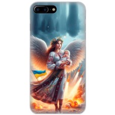 Чохол для iPhone 7 Plus / 8 Plus MixCase патріотичні Ангел з немовлям