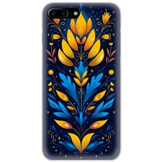 Чохол для iPhone 7 Plus / 8 Plus MixCase патріотичні жовто-блакитний орнамент