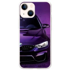 Чохол для iPhone 13 MixCase авто бмв фіолетовий