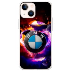 Чохол для iPhone 13 MixCase авто бмв лого в диму