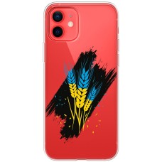 Чохол для iPhone 12 mini MixCase патріотичні пшениця