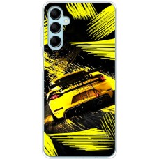 Чохол для Samsung Galaxy M14 (M146) MixCase машини жовта машина
