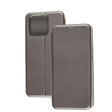 Чохол книжка Premium для Xiaomi Redmi 10C сірий