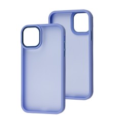 Чохол для iPhone 11 Metal Bezel лавандовий