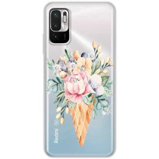 Чохол для Xiaomi Redmi Note 10 5G / Poco M3 Pro Mixcase зі стразами дизайн 13
