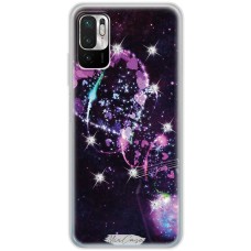 Чохол для Xiaomi Redmi Note 10 5G / Poco M3 Pro Mixcase зі стразами дизайн 21