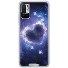 Чохол для Xiaomi Redmi Note 10 5G / Poco M3 Pro Mixcase зі стразами дизайн 23