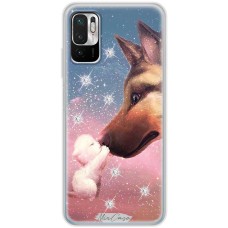 Чохол для Xiaomi Redmi Note 10 5G / Poco M3 Pro Mixcase зі стразами дизайн 24