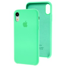 Чохол silicone case для iPhone Xr м'ятний