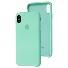 Чохол silicone для iPhone Xs Max case spearmint