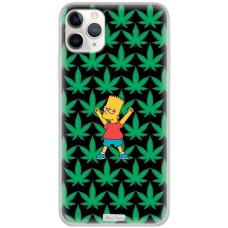 Чохол для iPhone 11 Pro Max MixCase трава листя Сімпсон