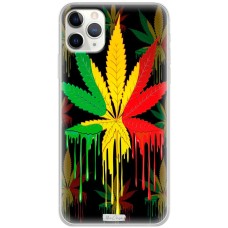 Чохол для iPhone 11 Pro Max MixCase трава листя у квітах