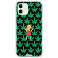 Чохол для iPhone 12 MixCase трава листя Сімпсон