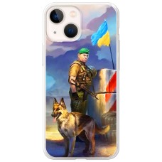 Чохол для iPhone 14 MixCase патріотичні прикордонники