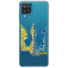 Чохол для Samsung Galaxy A12 / M12 MixCase патріотичні герб Сдава Україні