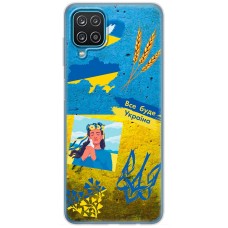 Чохол для Samsung Galaxy A12 / M12 MixCase патріотичні  все буде