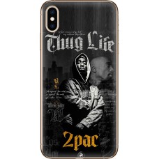 Чохол для iPhone XS Max MixCase музика 2 pac