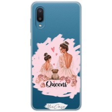 Чохол для Samsung Galaxy A02 (A022) Mixcase дівчина дизайн 5