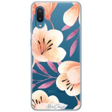 Чохол для Samsung Galaxy A02 (A022) Mixcase орхідеї