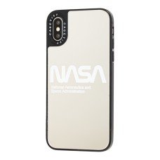 Чохол для iPhone Xs Max Tify Mirror Nasa дзеркально-сріблястий
