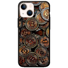 Чохол для iPhone 14 MixCase гроші bitcoins