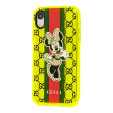 Чохол для iPhone Xr Neon print Мінні Маус