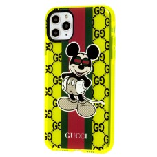 Чохол для iPhone 11 Pro Max Neon print Міккі Маус