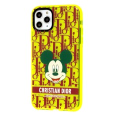 Чохол для iPhone 11 Pro Max Neon print Міккі Маус CD