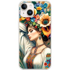 Чохол для iPhone 15 MixCase патріотичні спляча красуня