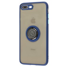 Чохол для iPhone 7 Plus / 8 Plus LikGus Edging Ring синій