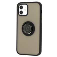 Чохол для iPhone 12/12 Pro LikGus Edging Ring чорний