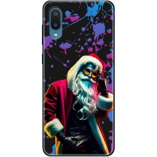 Чохол для Samsung Galaxy A02 (A022) MixCase Новий рік гламурний Святий Миколай