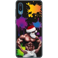 Чохол для Samsung Galaxy A02 (A022) MixCase Новий рік бодібілдер