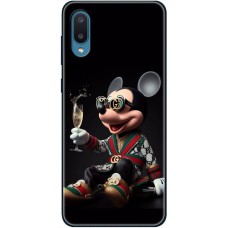 Чохол для Samsung Galaxy A02 (A022) MixCase Новий рік гламурний Міккі