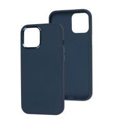 Чохол для iPhone 12 Pro Max Bonbon Metal style cosmos blue